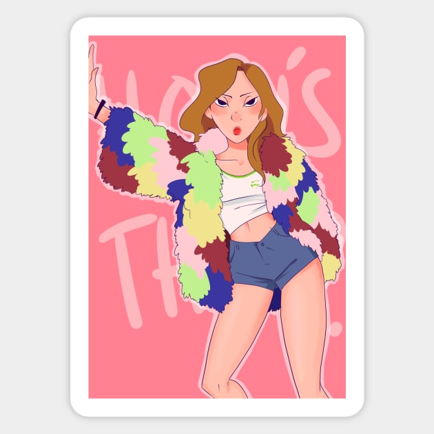 hyuna - hows this Sticker by toothy.crow